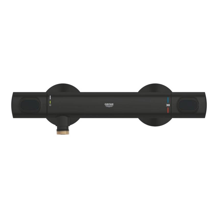 Grohe Grohtherm 500 Termostatik Duş Bataryası Mat Siyah 347932430 - 2