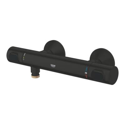 Grohe Grohtherm 500 Termostatik Duş Bataryası Mat Siyah 347932430 - 3