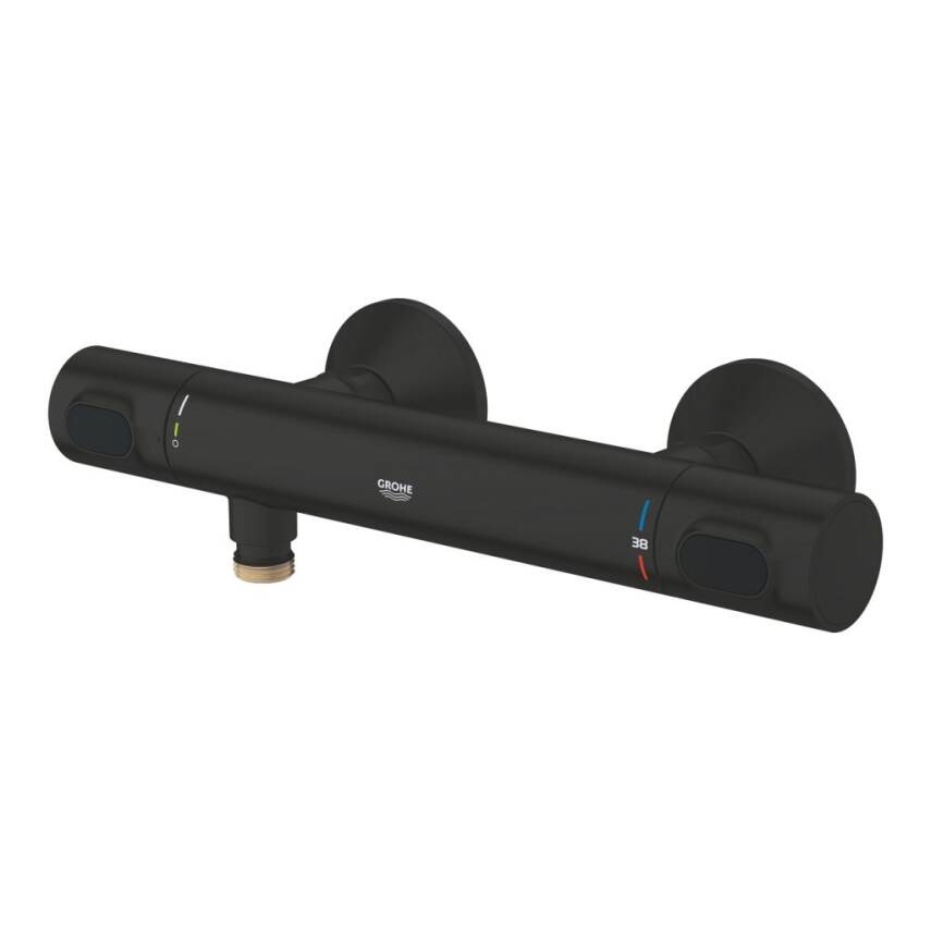 Grohe Grohtherm 500 Termostatik Duş Bataryası Mat Siyah 347932430 - 3