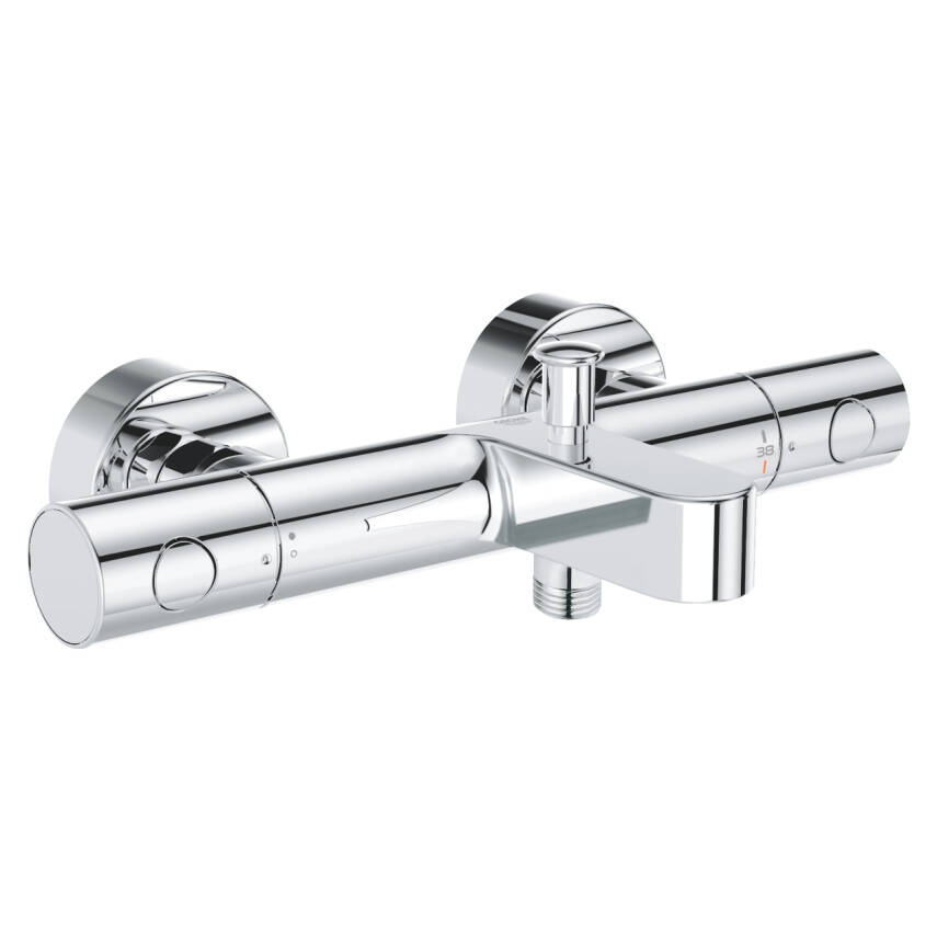Grohe Grohtherm 800 Cosmopolitan Termostatik Banyo Bataryası Krom 34766000 - 1