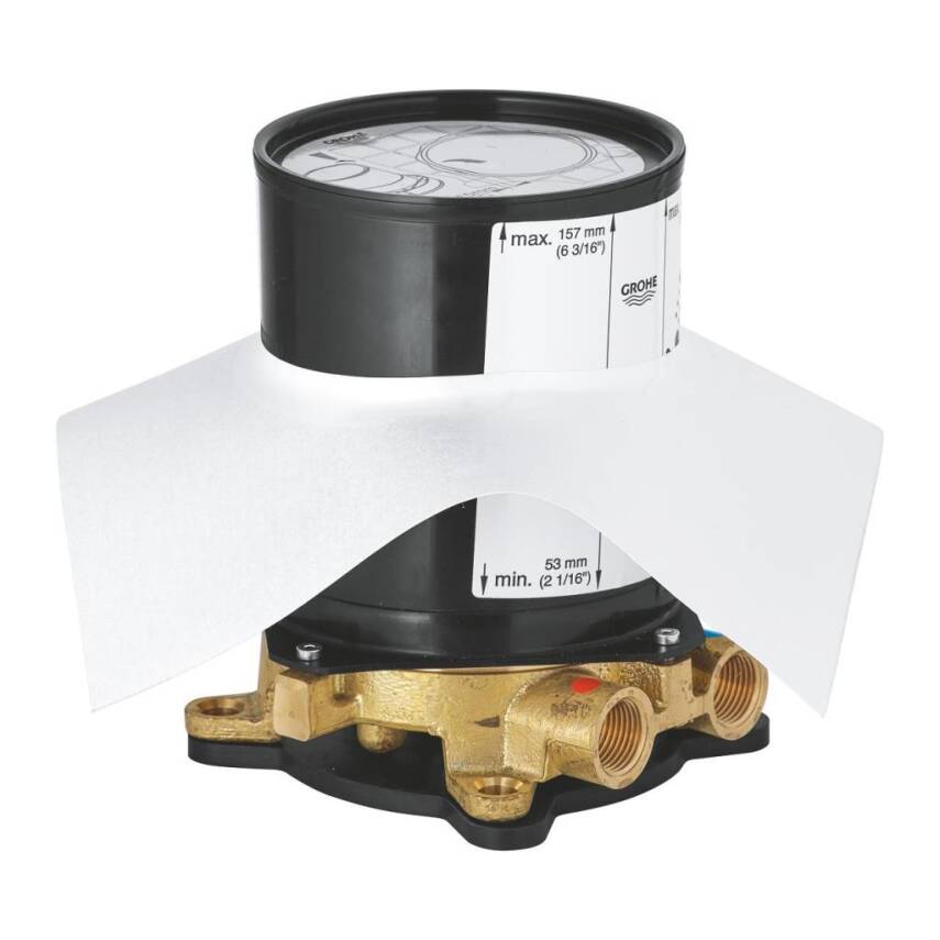 Grohe Küvet Bataryası ve Yerden Duş Kolonu İçin Ankastre İç Montaj Gövdesi 45984001 - 4