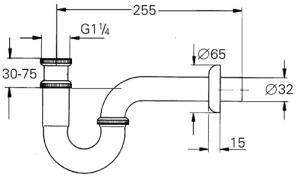 Grohe Lavabo Sifonu 28947000 - 3