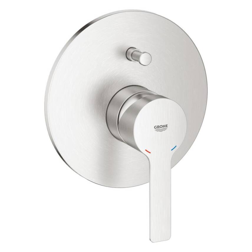 Grohe Lineare Ankastre Banyo Duş Bataryası (Sıva Üstü) Paslanmaz Çelik 19297DC1 - 1