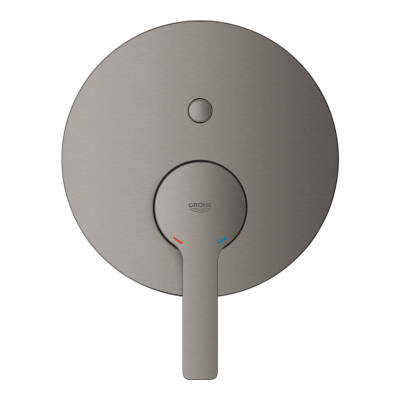 Grohe Lineare Ankastre Banyo/Duş Bataryası (Sıva Üstü Grubu), 2 Yollu, Fırçalı Sert Grafit 24064AL1 - 2