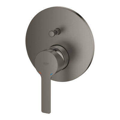 Grohe Lineare Ankastre Banyo/Duş Bataryası (Sıva Üstü Grubu), 2 Yollu, Fırçalı Sert Grafit 24064AL1 - 3