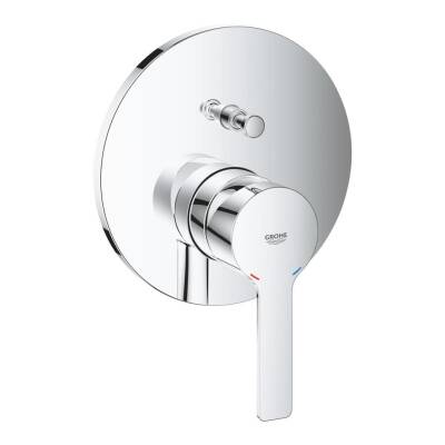Grohe Lineare Ankastre Banyo/Duş Bataryası (Sıva Üstü Grubu) 2 Yollu Krom 24064001 - 1