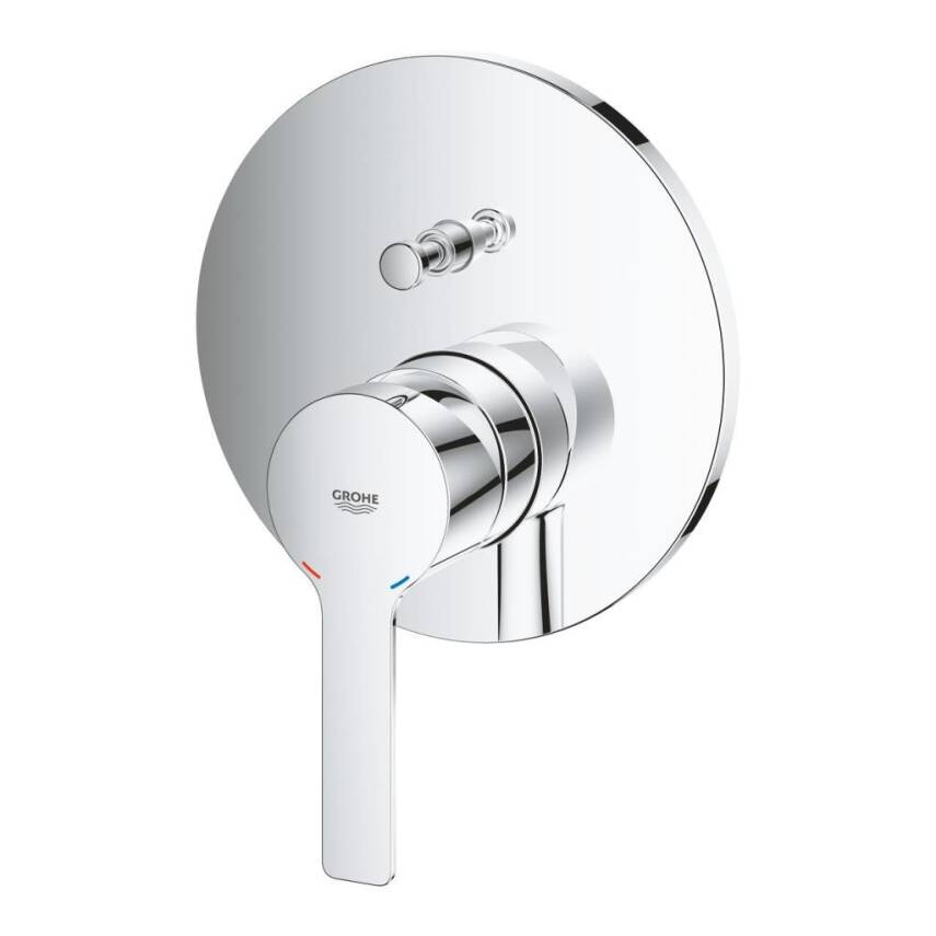 Grohe Lineare Ankastre Banyo/Duş Bataryası (Sıva Üstü Grubu) 2 Yollu Krom 24064001 - 2