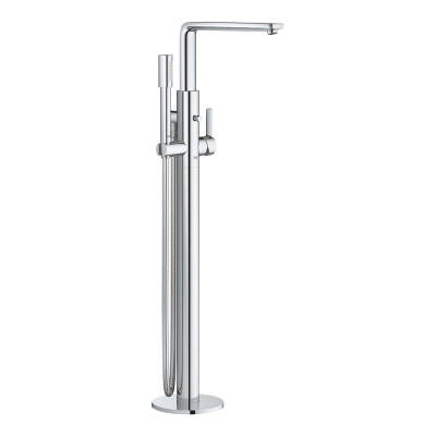 Grohe Lineare Ankastre Yerden Küvet Bataryası (Sıva Üstü Grubu) Krom 23792001 - 1