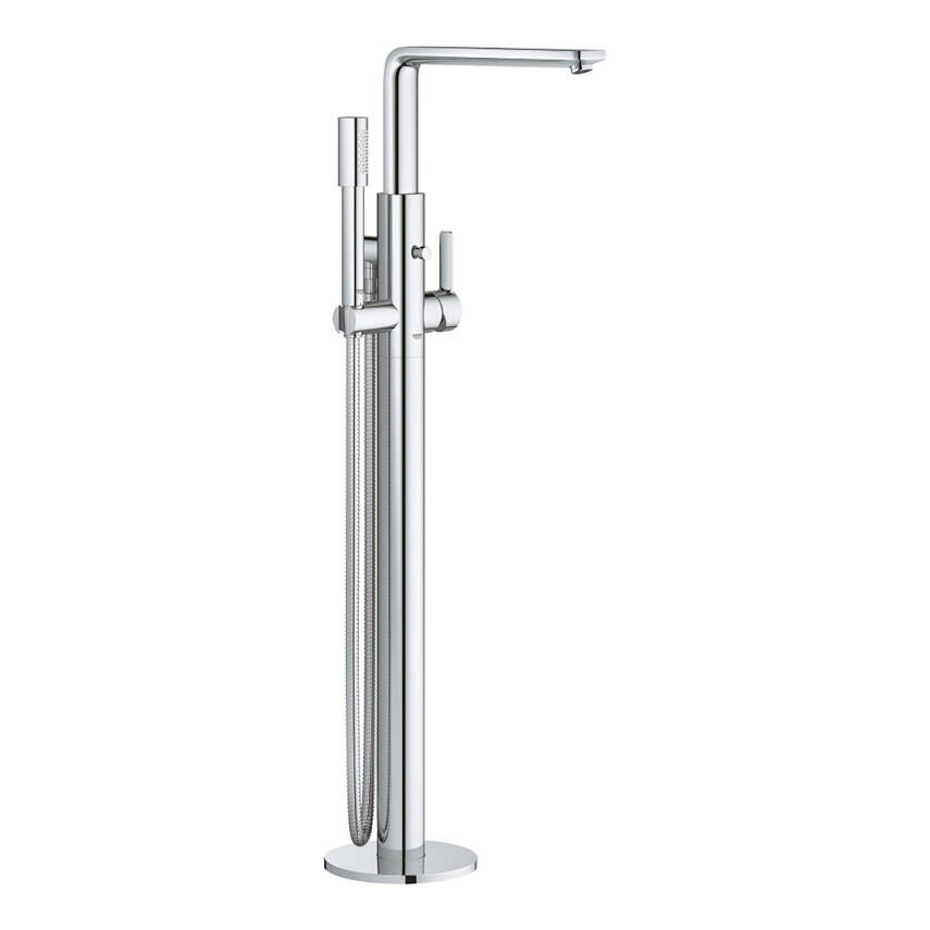 Grohe Lineare Ankastre Yerden Küvet Bataryası (Sıva Üstü Grubu) Krom 23792001 - 1