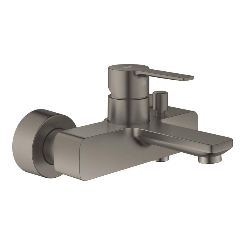 Grohe Lineare Banyo Bataryası Fırçalı Sert Grafit 33849AL1 - 1