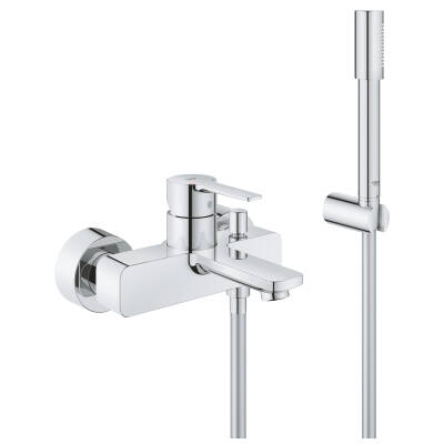 Grohe Lineare Banyo Bataryası ve El Duşu Takımı 33850001 - 1