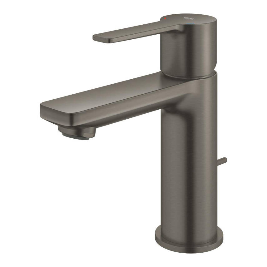 Grohe Lineare Lavabo Bataryası Sifon Kumandalı Fırçalı Sert Grafit 32109AL1 - 3
