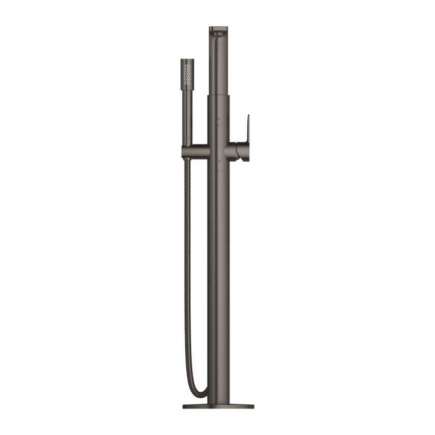 Grohe Lineare Yerden Küvet Bataryası (Sıva Üstü Grubu), Fırçalı Sert Grafit 23792AL1 - 1