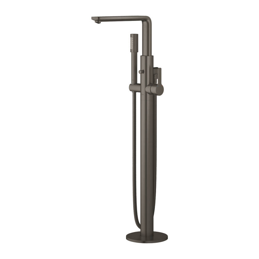 Grohe Lineare Yerden Küvet Bataryası (Sıva Üstü Grubu), Fırçalı Sert Grafit 23792AL1 - 2