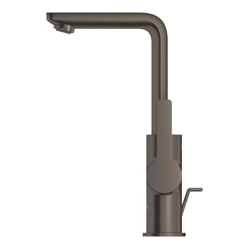 Grohe Lineare Yüksek Lavabo Bataryası, Sifon Kumandalı, Fırçalı Sert Grafit 23296AL1 - 2
