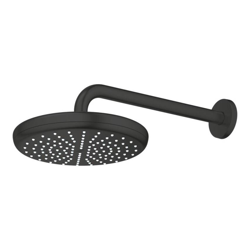 Grohe NTempesta 210 Headshower Set 286mm 9,5l Mat Siyah 1022182430 - 2