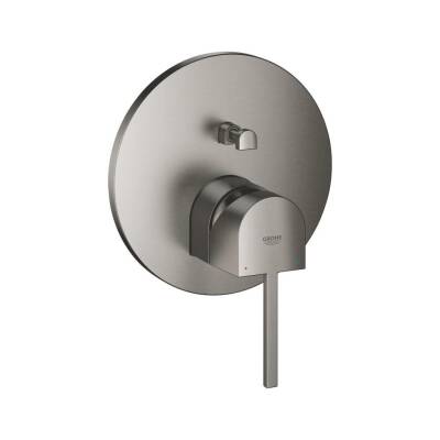 Grohe Plus Ankastre Banyo/Duş Bataryası (Sıva Üstü Grubu) Fırçalı Sert Grafit 24060AL3 - 1
