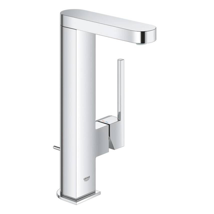 Grohe Plus Yüksek Lavabo Bataryası, Sifon Kumandalı Krom 23851003 - 1