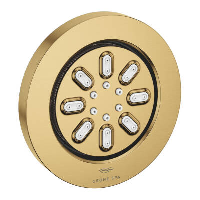 Grohe Rainshower Aqua Yan Jet, 2 Fonksiyonlu, Fırçalı Altın 26801GN0 - 1