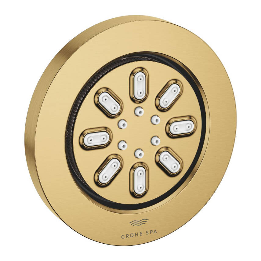Grohe Rainshower Aqua Yan Jet, 2 Fonksiyonlu, Fırçalı Altın 26801GN0 - 1