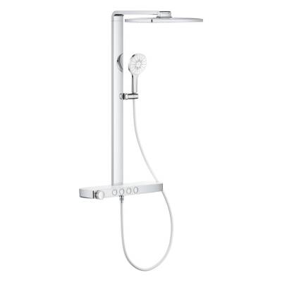 Grohe Rainshower Aqua Pure SmartControl Duş Sistemi, Duvara Monte, Termostatik Bataryalı Duş Kolonu Krom 1009610000 - 1