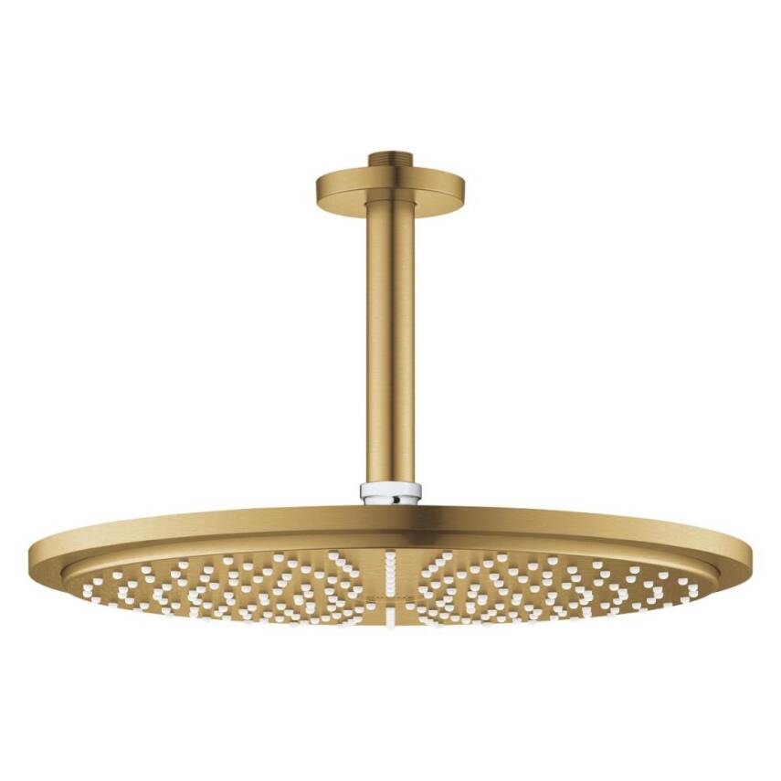 Grohe Rainshower Cosmopolitan 310 Tepe Duşu Seti 31 cm Fırçalı Altın 26067GN0 - 1