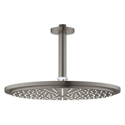 Grohe Rainshower Cosmopolitan 310 Tepe Duşu Seti 31 cm, Fırçalı Sert Grafit 26067AL0 - 1