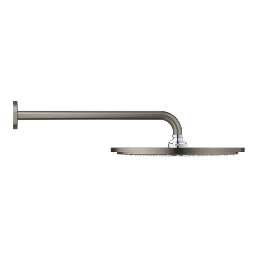 Grohe Rainshower Cosmopolitan Tepe Duşu ve Dirseği 38cm Fırçalı Sert Grafit 26066AL0 - 3