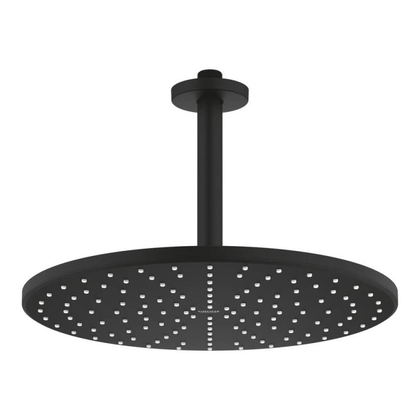 Grohe Rainshower Mono 310 Cube Tavandan Tepe Duşu Seti Mat Siyah 22122KF0 - 1
