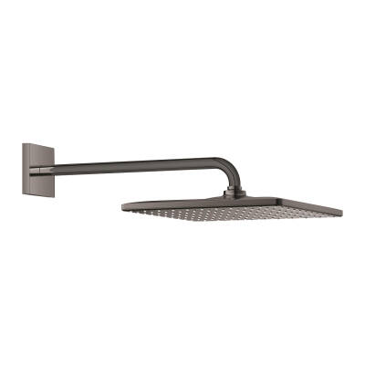 Grohe Rainshower Mono 310 Cube Tepe Duşu Seti 31 cm Tek Akışlı Sert Grafit 26564A00 - 1