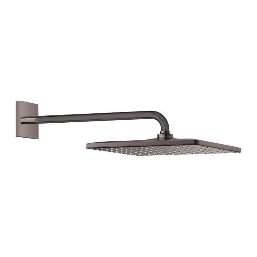 Grohe Rainshower Mono 310 Cube Tepe Duşu Seti 31 cm Tek Akışlı Sert Grafit 26564A00 - 1