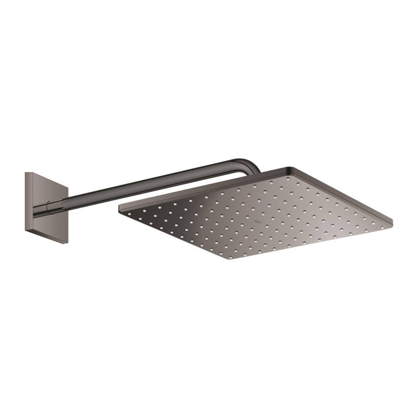 Grohe Rainshower Mono 310 Cube Tepe Duşu Seti 31 cm Tek Akışlı Sert Grafit 26564A00 - 2