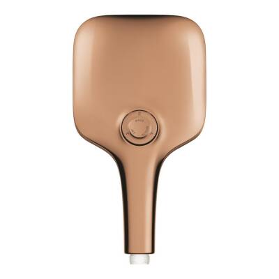 Grohe RainShower SmartActive 130 Cube El Duşu, 3 Fonksiyonlu ,Parlak Bakır 26582DA0 - 2