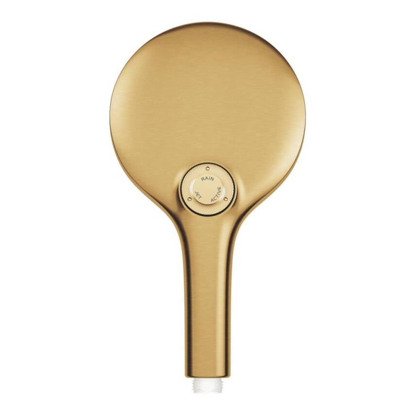 Grohe RainShower SmartActive 130 El Duşu, 3 Akışlı, Fırçalı Altın 26574GN0 - 4