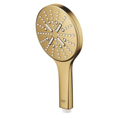 Grohe RainShower SmartActive 130 El Duşu, 3 Akışlı, Fırçalı Altın 26574GN0 - 3