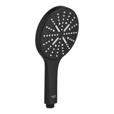Grohe RainShower SmartActive 130 El Duşu 3 Akışlı Mat Siyah 22127KF0 - 1