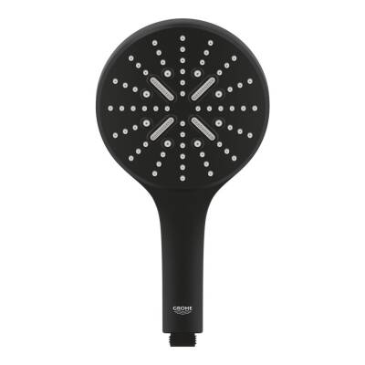 Grohe RainShower SmartActive 130 El Duşu 3 Akışlı Mat Siyah 22127KF0 - 2