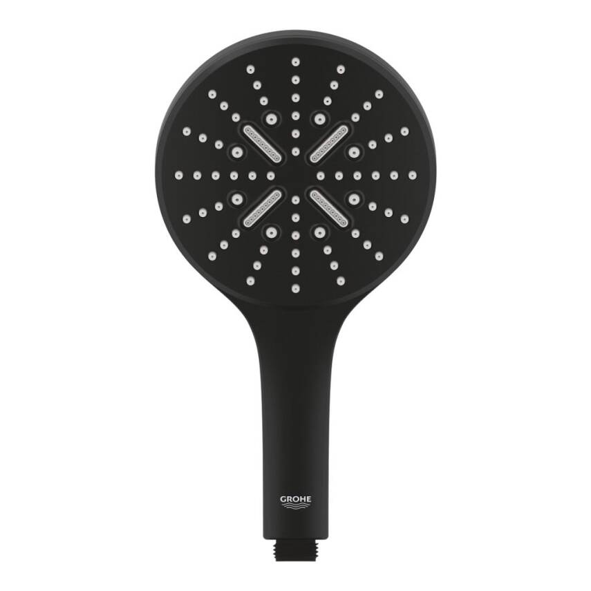 Grohe RainShower SmartActive 130 El Duşu 3 Akışlı Mat Siyah 22127KF0 - 2