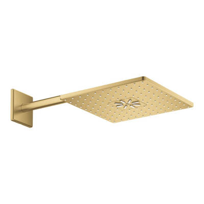 Grohe Rainshower SmartActive 310 Cube Tepe Duşu Seti 31 cm 2 Akışlı Fırçalı Altın 26479GN0 - 2