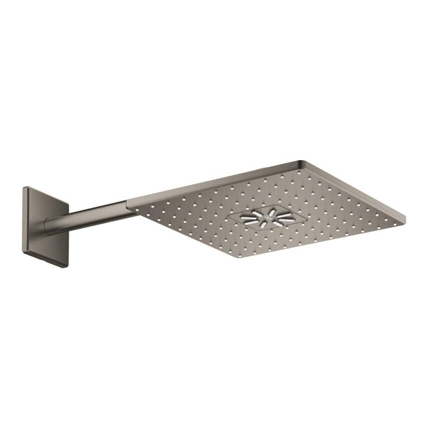 Grohe Rainshower SmartActive 310 Cube Tepe Duşu Seti 31 cm 2 Akışlı Fırçalı Sert Grafit 26479AL0 - 2
