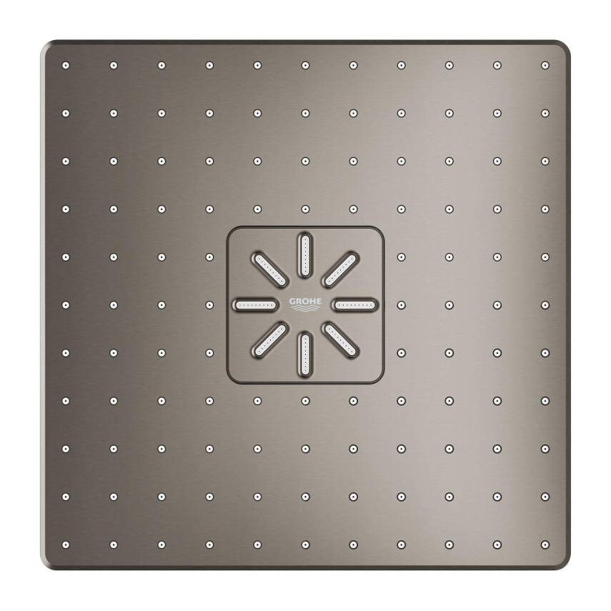 Grohe Rainshower SmartActive 310 Cube Tepe Duşu Seti 31 cm 2 Akışlı Fırçalı Sert Grafit 26479AL0 - 3