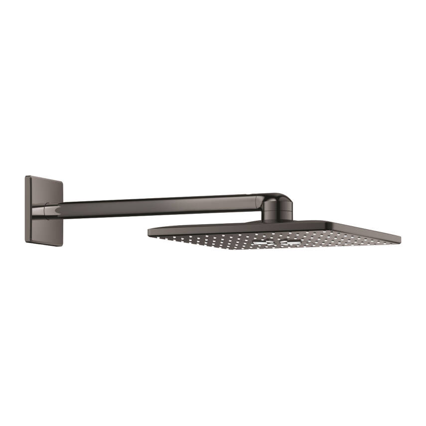 Grohe Rainshower SmartActive 310 Cube Tepe Duşu Seti 31 cm 2 Akışlı Sert Grafit 26479A00 - 1