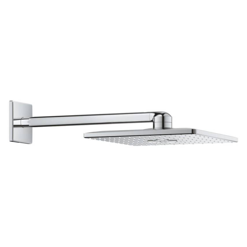 Grohe Rainshower SmartActive 310 Cube Tepe Duşu Seti, 31 cm, 2 Fonksiyonlu 43cm Krom 26479000 - 1