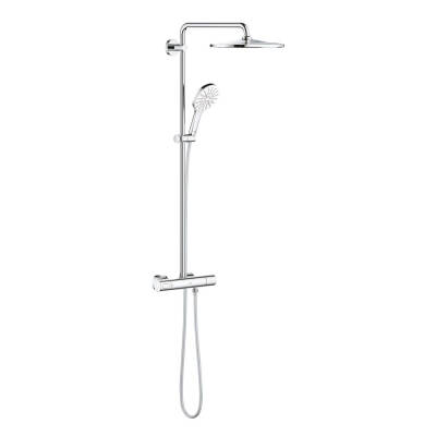 Grohe RainShower SmartActive 310 Mono Duş Bataryalı Duş Sistemi Krom-Beyaz 26648LS0 - 1