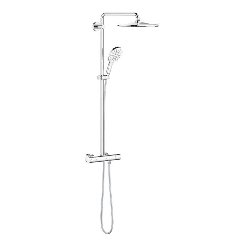 Grohe RainShower SmartActive 310 Mono Duş Bataryalı Duş Sistemi Krom-Beyaz 26648LS0 - 1