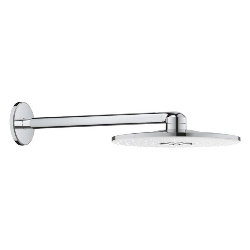 Grohe Rainshower SmartActive 310 Tepe Duşu Seti 31 cm 2 Akışlı Ay Beyazı 26475LS0 - 1