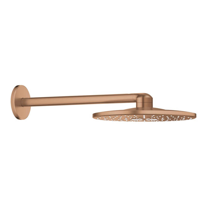 Grohe Rainshower SmartActive 310 Tepe Duşu Seti 31 cm 2 Akışlı Fırçalı Bakır 26475DL0 - 1