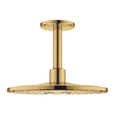 Grohe Rainshower SmartActive 310 Tepe Duşu Seti 31 cm Parlak Altın 26477GL0 - 1