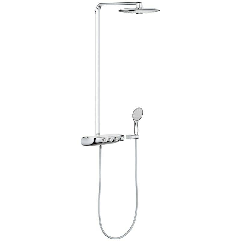 Grohe Rainshower SmartControl 360 DUO Termostatik Duş Bataryalı Duş Sistemi Krom 26250000 - 1