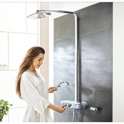 Grohe Rainshower SmartControl 360 DUO Termostatik Duş Bataryalı Duş Sistemi Krom 26250000 - 2